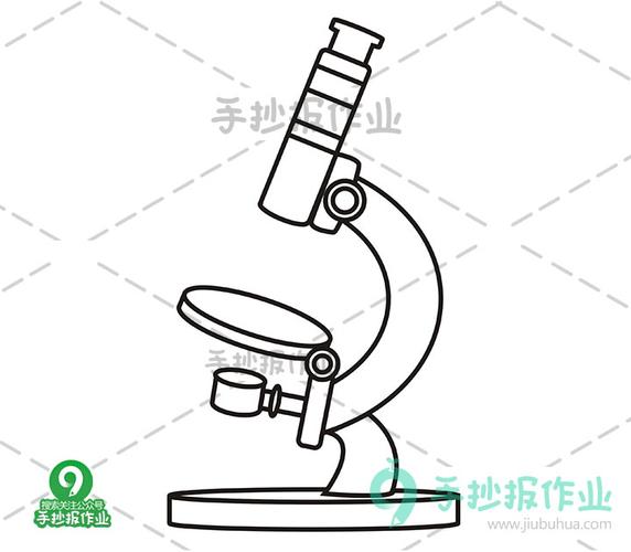 显微镜简笔画