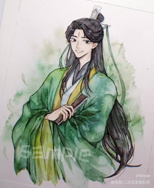 人渣反派自救系统墨香铜臭冰秋沈清秋水彩08署名转载