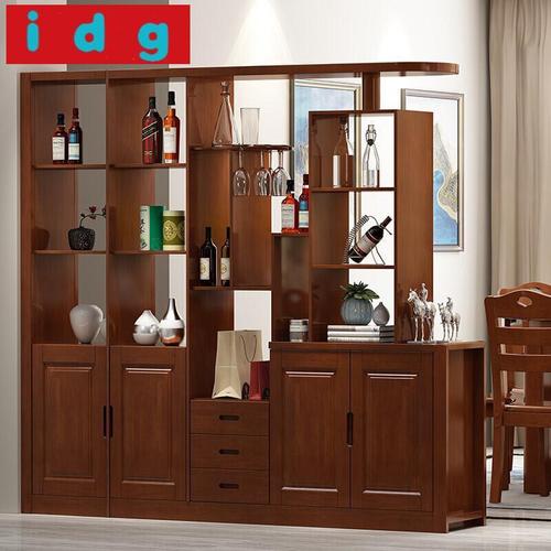 简约现代实木玄关柜隔断柜酒柜间厅柜厅柜双面鞋柜屏风柜装饰柜客厅