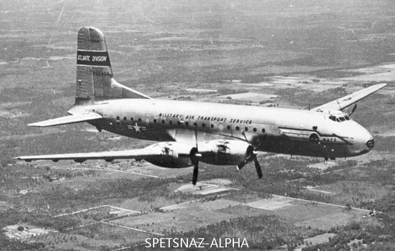 道格拉斯c-74"环球霸王"运输机 最早的环球霸王