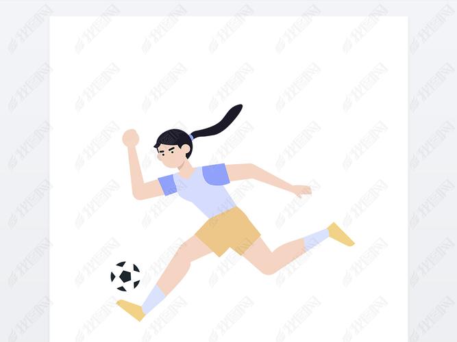 女足_踢足球的女人