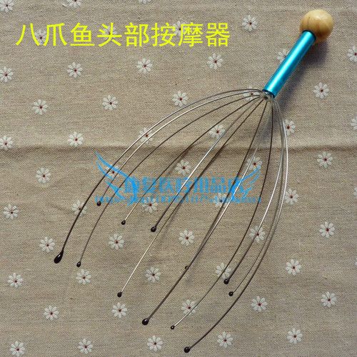 简易轻便八爪鱼 头皮按摩器按摩爪 手动按摩器头部按摩器 抓头器