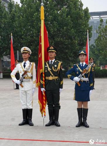 颜值爆表的:中国三军仪仗队!帅我一脸!