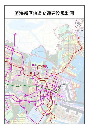 滨海新区轨道交通规划再添这些新线路_天津
