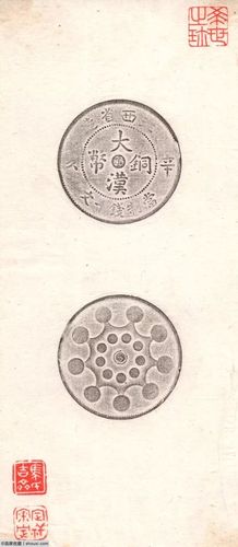 马定祥珍贵钱币拓片开展 稀见精品现身(图)