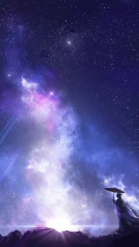 手机|古风系星空壁纸——太好看了叭!