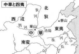 南蛮北夷,西戎东狄.