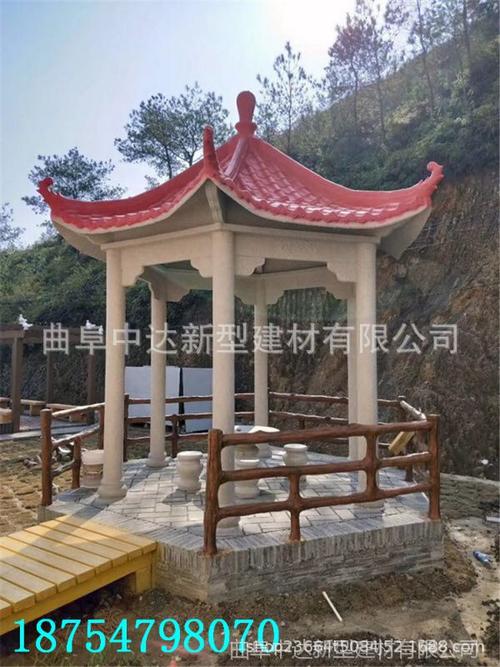 中式复古凉亭   上一个 下一个> 材质水泥 货号010 工艺模具浇灌 造型