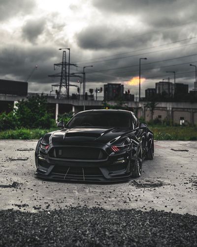 帅气的宽体改装野马!