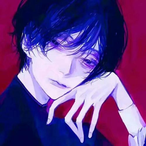 伤感头像男生失恋伤感动漫头像