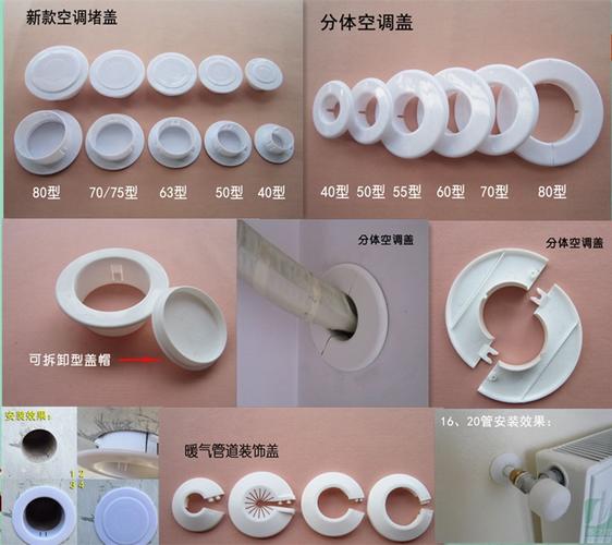 电视机穿线面板线孔盖背景墙圆孔穿线盖板出线孔堵盖空调 装饰盖