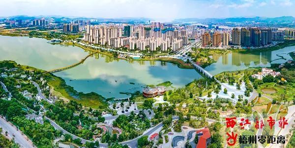 7月11日,苍海公园景色怡人.何鎏 摄