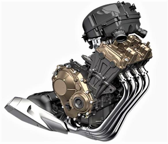 又一国产四缸摩托发动机亮相800cc直列四缸有点像本田