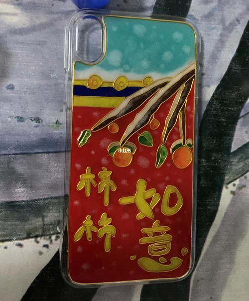 景泰蓝掐丝珐琅手机壳_手机壳_科技数码_移动数码