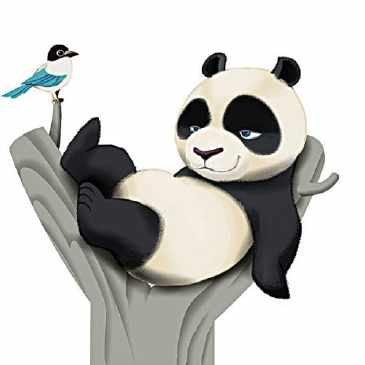 熊猫萌qq头像卡通头像