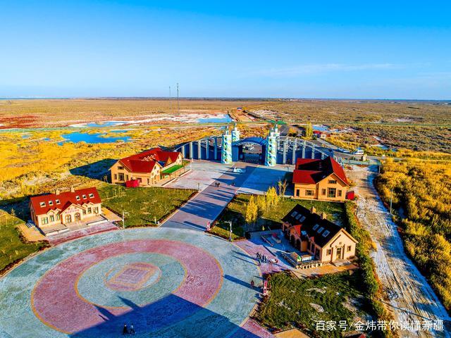 福海县乌伦古湖黄金海岸景区秋景如画