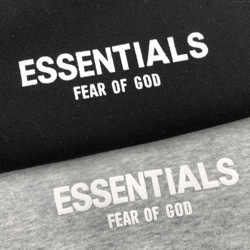 fear of god essentials复线卫衣fog经典小字母印花套