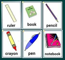 文具类的英语手抄报