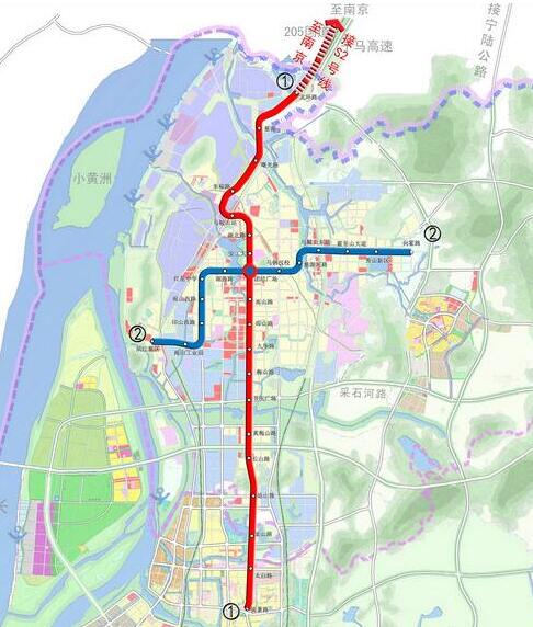 近日,马鞍山市全面启动城市轨道交通建设,在原马向铁路现有货运基础