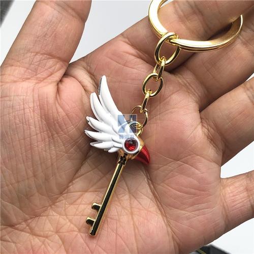 魔卡少女百变杖木之本樱同款鸟头星星小樱魔法棒动漫周边 三代/红管