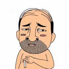 秃顶头像男