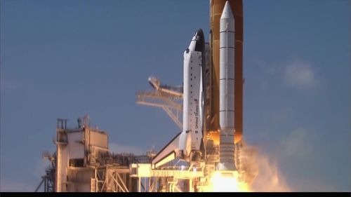 火箭升空搭载卫星航空航天天宫神舟卫星