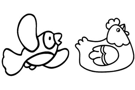 【图】简笔画动物图大全 开发儿童智力的好方法