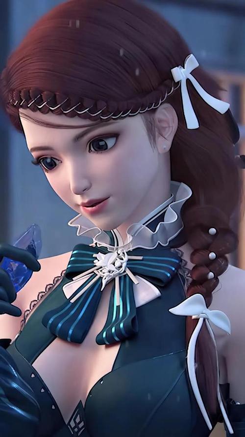 国漫壁纸梦塔雪谜城艾妙妙壁纸
