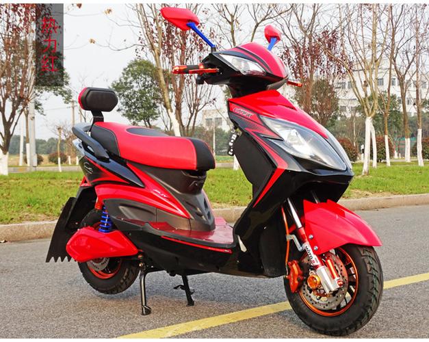 新款雷霆王电动车 电瓶车 酷车电摩男女成人电动踏板车 60v72v