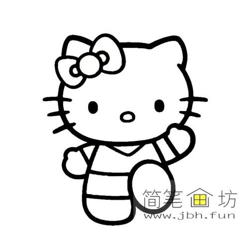 动物简笔画 可爱的卡通小猫简笔画图片大全导读:可爱的卡通小猫简笔画