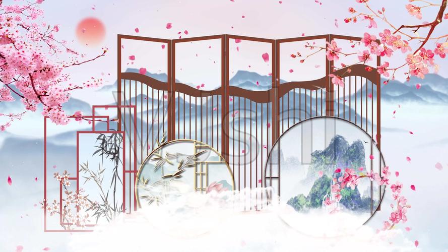 4k《声声慢》歌曲唯美背景_4096x2304_高清视频素材