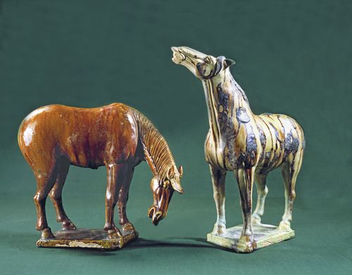 图像记忆茹遂初1978年丝路文物之唐三彩及彩绘陶俑