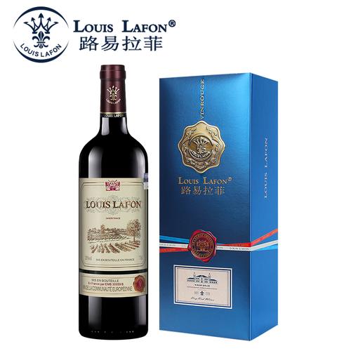 法国原瓶进口路易拉菲传承干红葡萄酒单支礼盒装精品正牌送礼红酒