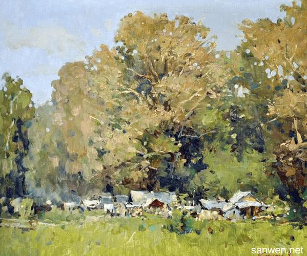 油画风景画大师作品_油画风景画大师图片