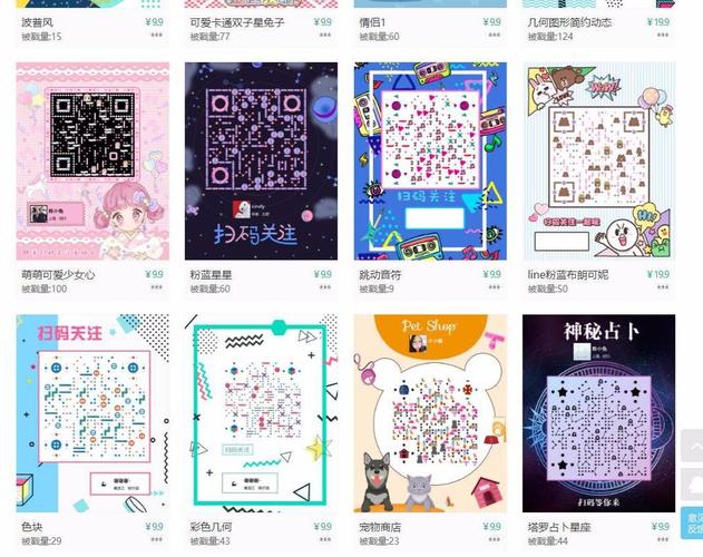 有的小伙伴可能会问,有什么样式二维码,我想告诉你,一共4979个样式