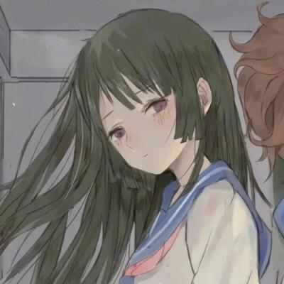 卡通闺蜜头像一人一张 | 动漫女生双人闺蜜头像