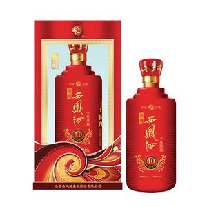 52度金藏十年西凤酒