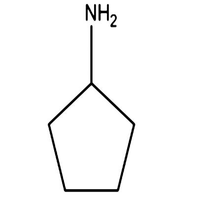  p>环戊胺,cyclopentylamine,分子式c5h11n,分子量85.15.