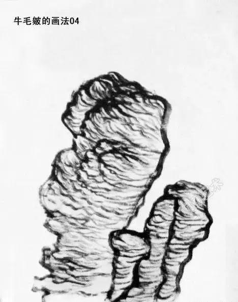 【国画教程】16种山石的画法,值得收藏!
