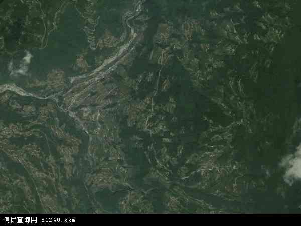 中国湖北省宜昌市秭归县杨林桥镇地图(卫星地图)