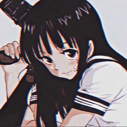 甜丧·低糖·动漫头像:你的沉默必须让人听得见,你的尖叫可以是无声的