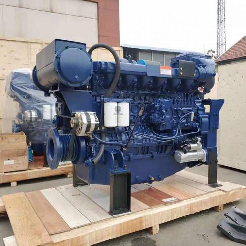 潍柴wp12船用柴油机拖网船280马力船用发动机船用4100柴油机供应商