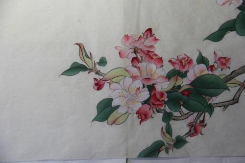海棠工笔画图片大全