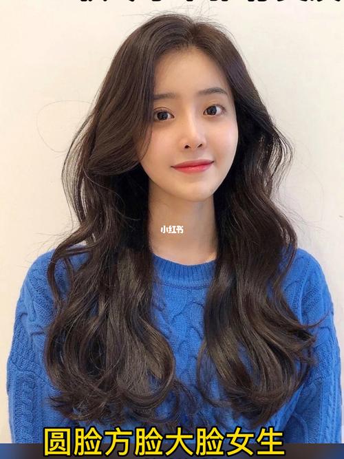 长发韩式女神烫_发型_烫发_发色_染发_接头发_卷发_韩