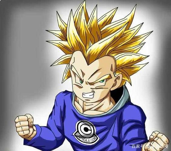 龙珠:当克林有了赛亚人血脉后,从超一到超蓝,最后成为