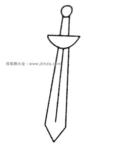 画剑简笔画欣赏