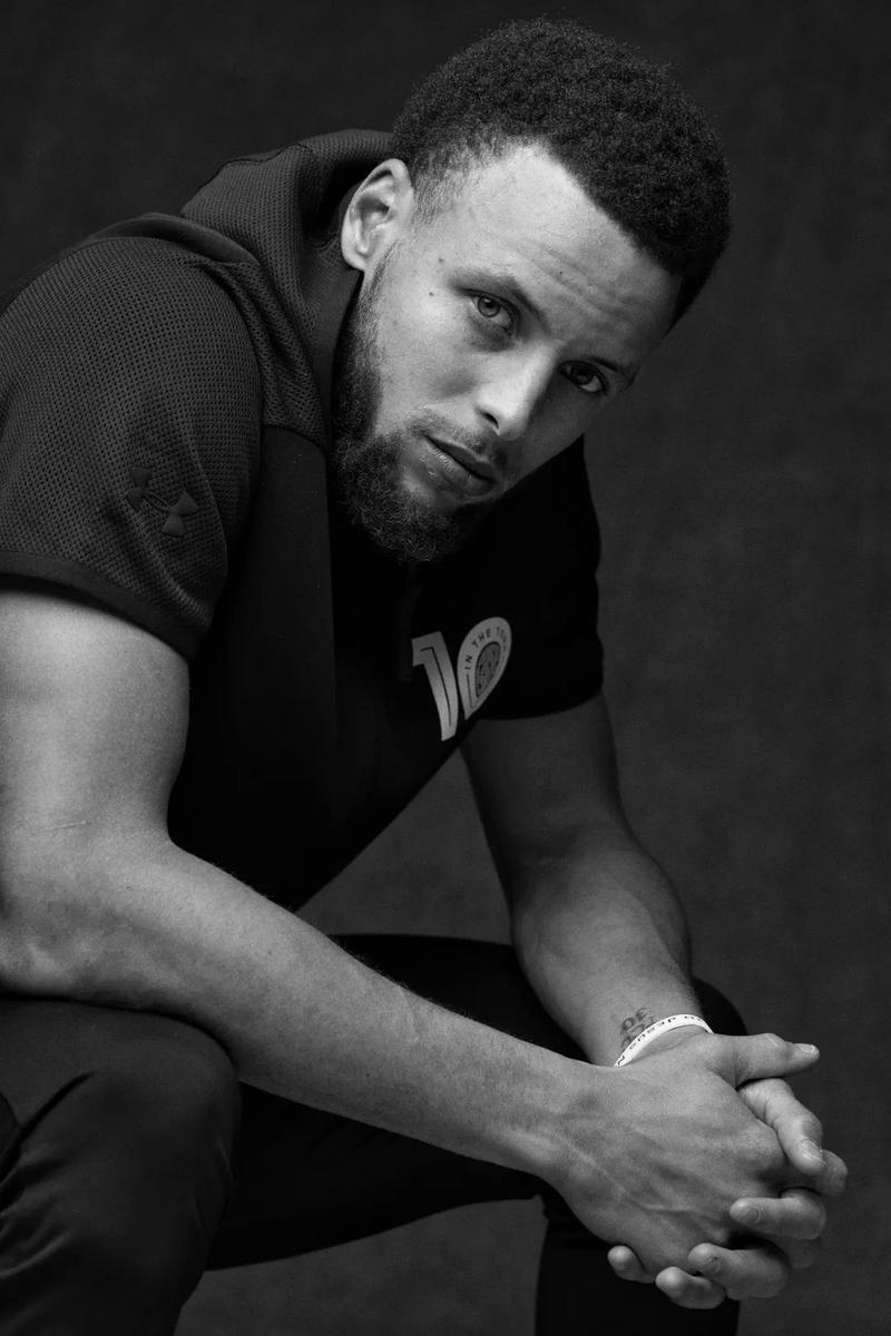 库里黑白大片!而立之年mvp眼中的率真睿智,和绝无仅有的魅力