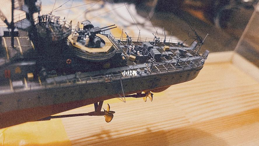 1:350 多摩号轻型巡洋舰_船模_兴趣爱好_玩具