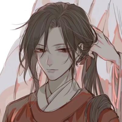 古风男头动漫白发