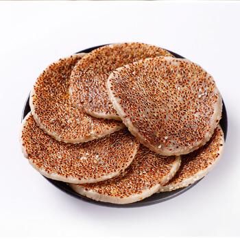 重庆开县冰薄月饼四川特产老式中秋月饼开州传统手工芝麻饼 一盒简装